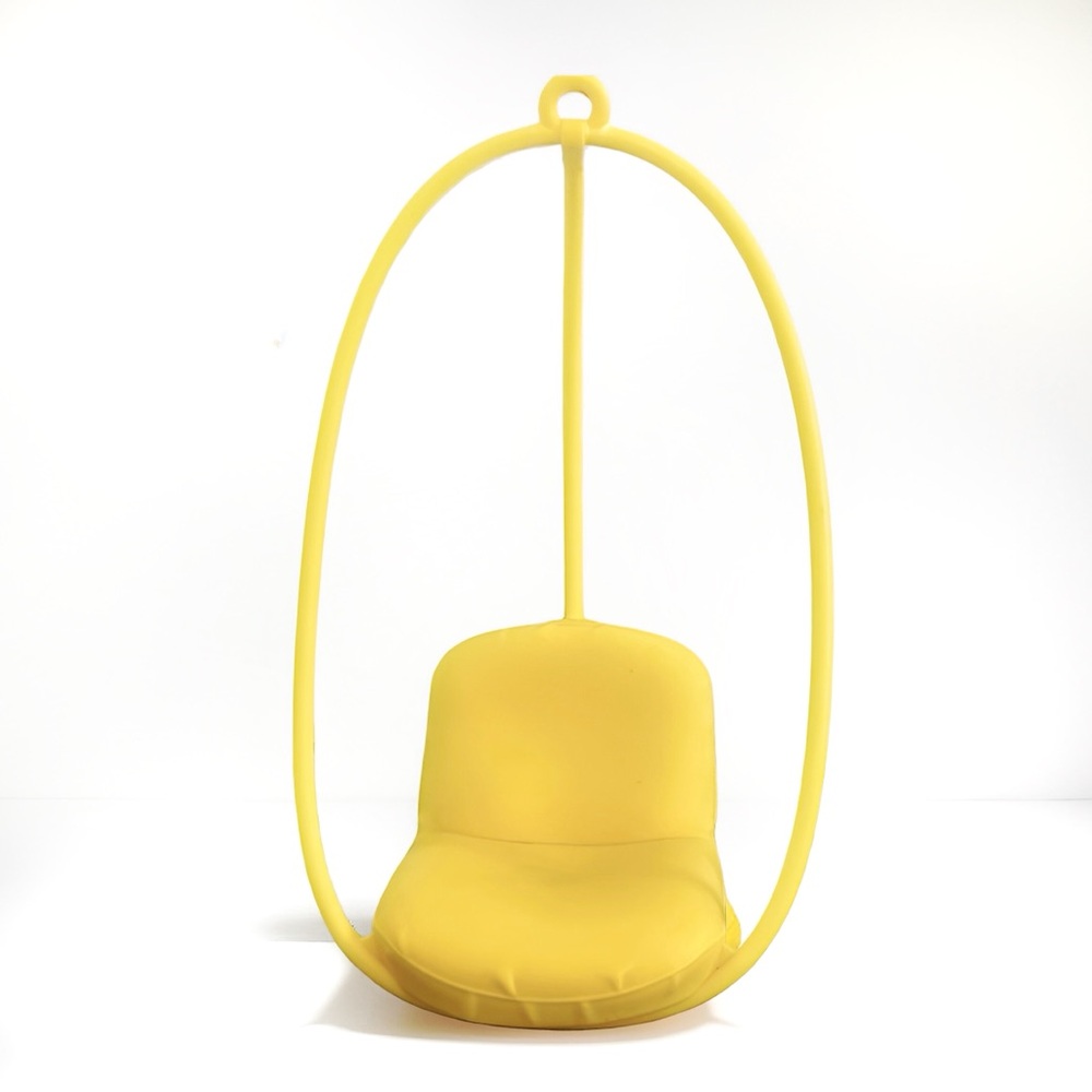 🎀🎀 Barbie Dreamhouse 2021 Yellow Swinging Chair